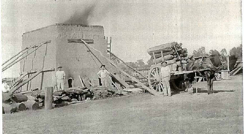 STARTING OUT: The Schnitzerling family brickworks in 1899. STARTING OUT: The Schnitzerling family brickworks in 1899.